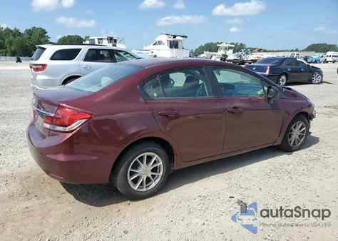 2013 Honda Civic Lx from USA, damaged, VIN 2HGFB2F52DH602467